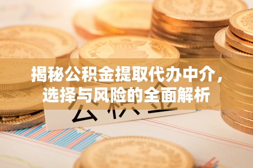 婺源揭秘公积金提取代办中介，选择与风险的全面解析